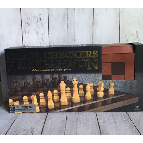 Cardinal | Games | Cardinal Multi Game Checkers Chess Backgammon Game ...